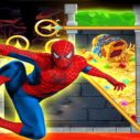Spiderman Rescue - Pin Pull Challange 3 spiderman rescue pin pull challange